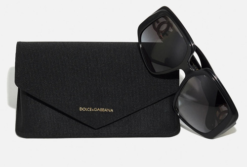 Lentes Sol Dolce & Gabbana Dg4386 Iconic Square Oversized 58