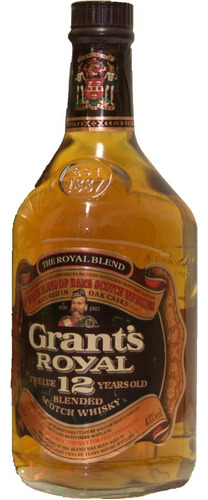 Whisky Antiguo Grant's Royal 12 Años 