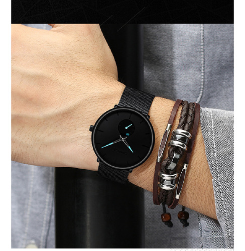 Reloj Impermeable Para Hombre Crrju2150c Quartz Chronograph