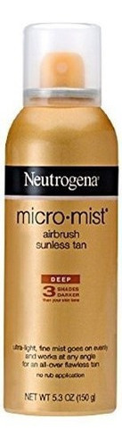 Micro-mist Aerógrafo Sunless Tan Deep 5.30 Oz