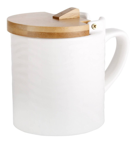 Salero Con Tapa 12x9x12 Cm Blanco