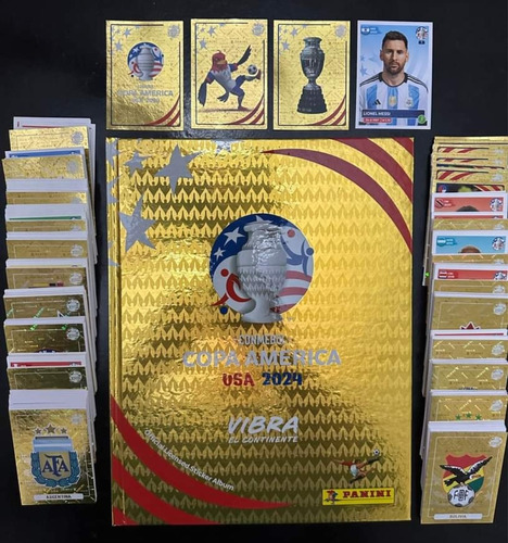 Copa America 2024 Panini Set Completo Made In Italy