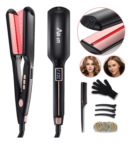 All-in® Plancha De Cabello Infrarrojos Profesional Cerámica