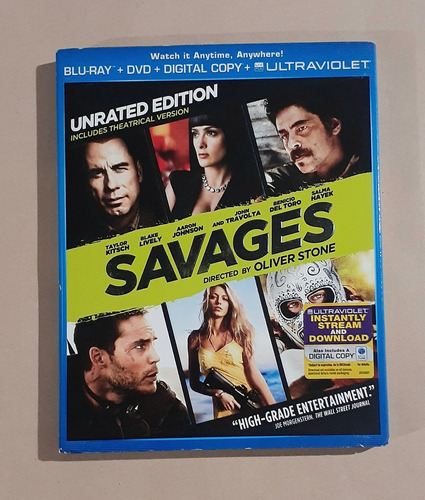 Savages ( Salvages - 2012 ) - Blu-ray + Dvd Original