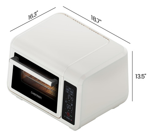 Chefman Easyair 15 Qt. Freidora De Aire Y Horno De Encimera