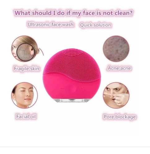 Imagen 3 de 7 de Limpiador Fácil Exfoliador Piel Cara Limpieza Facial