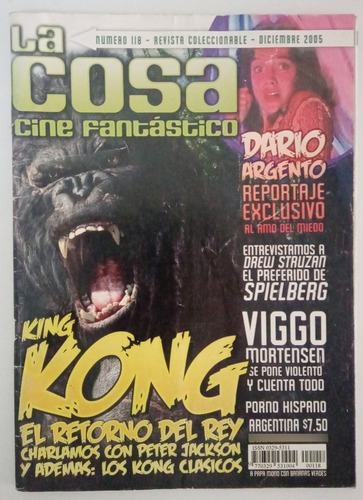 Revista La Cosa Cine Fantástico (Usado)