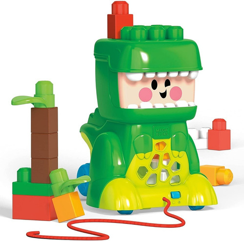 Mega Bloks T-rex Dinosaurio Jammy Stackers Con Sonido