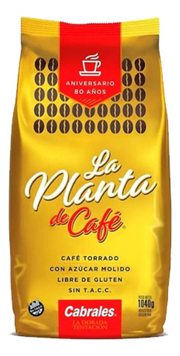 Café Cabrales La Planta Molido Torrado Sin T C C 1 Kilo