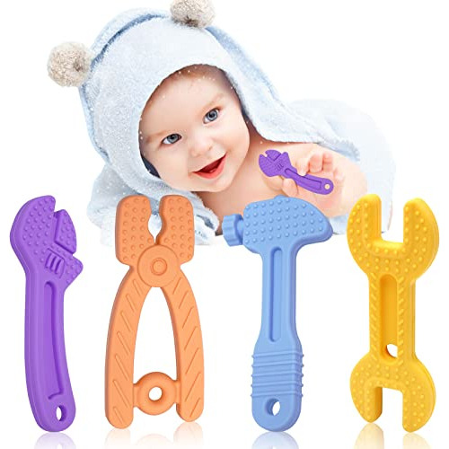 Baby Boy Toys - Baby Molar Teether Teething Toys 0-6 Mo...