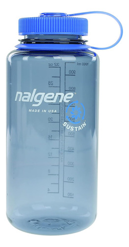 Botella P/ Agua Nalgene Capacidad De 1 L , Smoke Grey