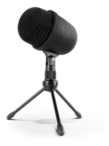Microfono Profesional 3.5mm, Tripode Extraible, Black