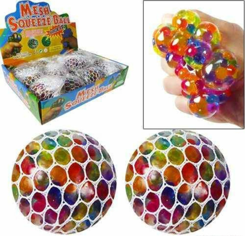 50 Pelotas Antiestres Cerebro Squishy Hidrogel Sensorial Mes