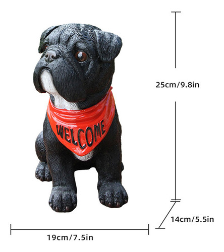 Figuritas De Perro, Adorno Para Perro, Artesanías De Negro