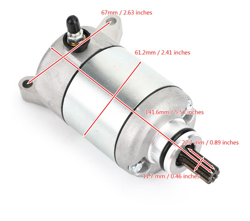 Arranque Para Yamaha Atv Yfz450 2004-2008 5tg-81800-00-00