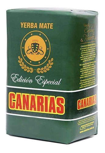 Erva Mate Chimarrão Canarias Edição Especial 500g Uruguaia