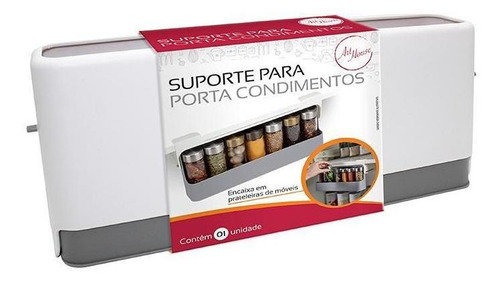 Suporte Cozinha Condimentos E Especiarias Armazenamento Art