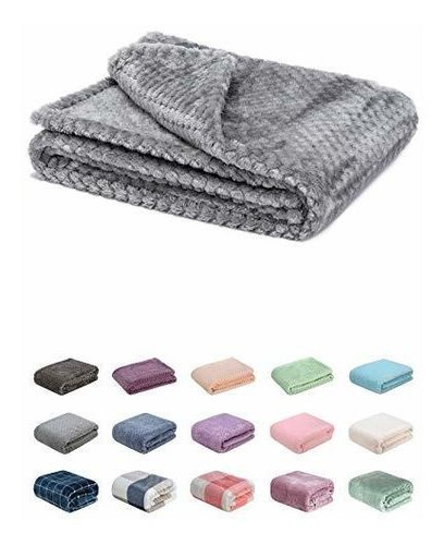 Cobija Suave Bebe Usa Fluffy Blanket For Baby, Soft Warm (2