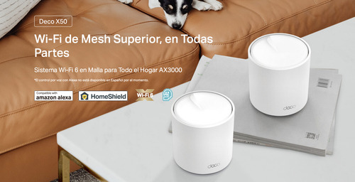 Set 2 Sistema Wi-fi 6 Mesh Tp-link Deco X50 Ax3000 Mu-mimo