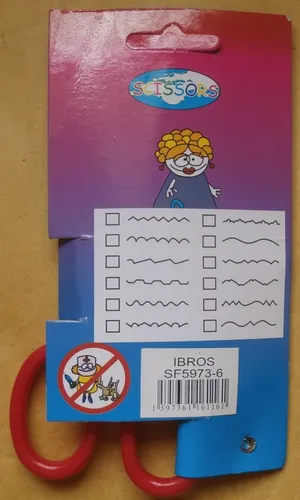 Tijera Zig Zag Nuevo