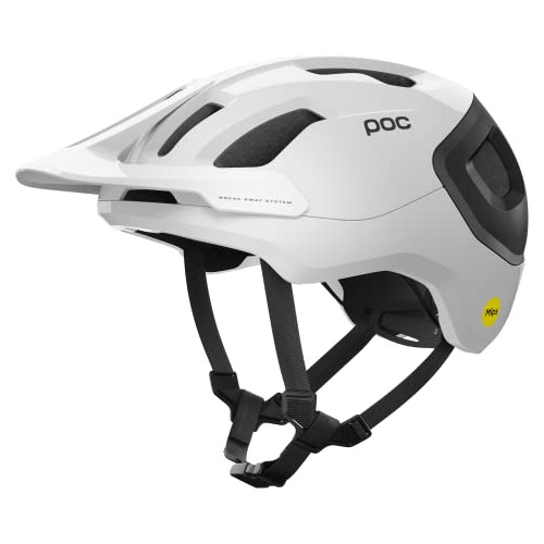 Poc Axion Race Mips Cycling Helmet Hydrogen White/uranium Bl