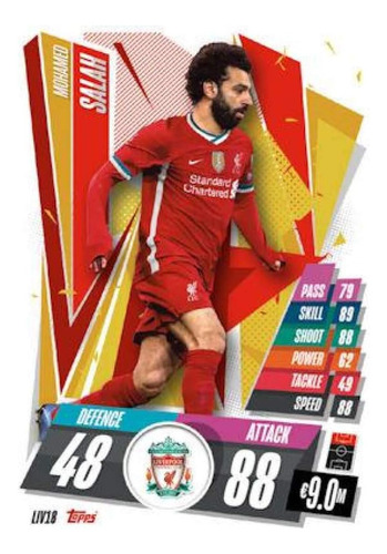 Topps Match Attax Uefa Champions League Ucl Ccg Liv18 Mohame