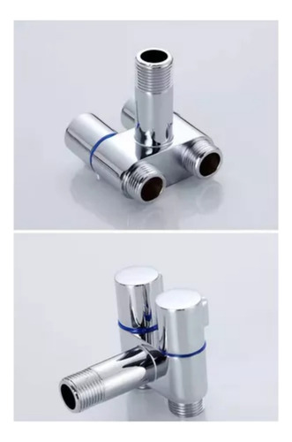 Válvula Angular De 3 Vías Y 2 Salidas, Distribuidor De Agua
