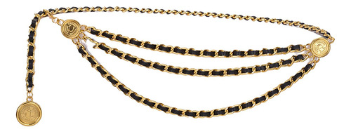 2 Cinturón De Cadena De Cintura Con Borlas, Joyería De