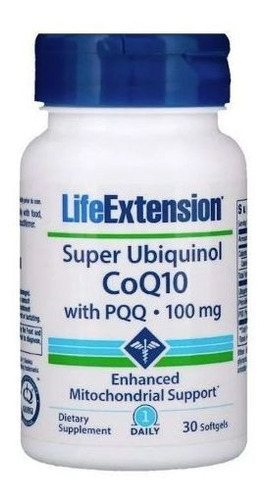 Super Ubiquinol Coq10 Com Biopqq 100mg 30 Cap-life Extension