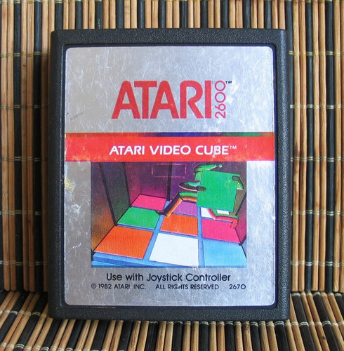Atari Video Cube - Atari 2600 Puzzle - Atari Club Silver (Usado)