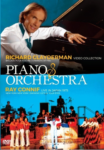 Dvd Richard Clayderman E Ray Conniff Piano E Orchestra