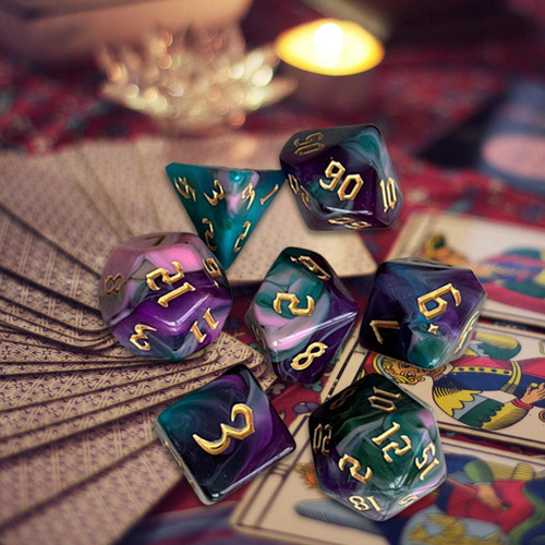 4 Juego De Dados Poliédricos Juegos De Mesa Juegos De H
