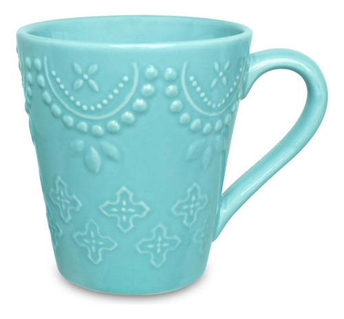 Taza Oxford Oxford Dallas color celeste capacidad 280mL