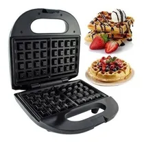 Comprar Máquina Para Hacer Waffle de 750w Color Negro