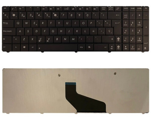 Teclado Asus Original K53u, X53u, Negro, Español