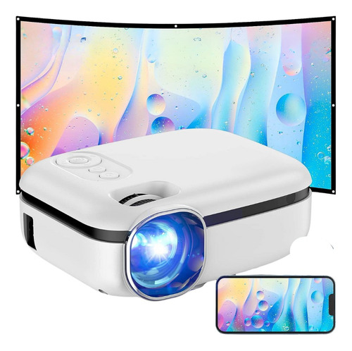 Video Beam Proyector Led Wifi Amplia 120 Pulgadas Full Hd