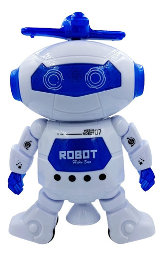 Robot Giratorio 360º Juguete Baile Sonido Luz Led