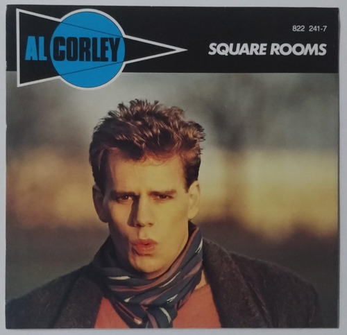 Al Corley Square Rooms Simple Vinilo 7 Ps Usa 1984 Estándar (Usado)