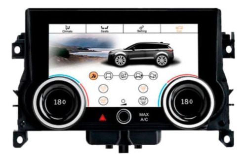 Comando De Ar Digital Touch Screen Land Rover Evoque 2018