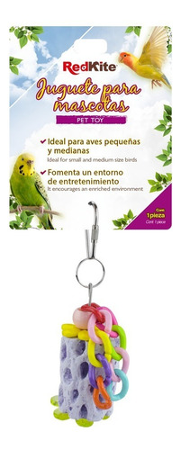 Juguete Colgante Para Aves Con Calcio Redkite