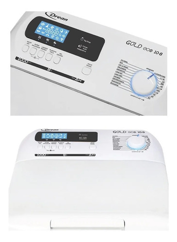 Imagen 2 de 4 de Lavarropas Carga Superior Drean Gold 10.8 Eco 8 Kg 1000 Rpm