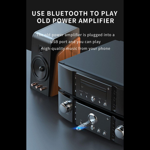 Receptor Usb Bluetooth Adaptador De Audio Bluetooth Para