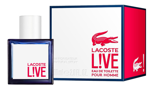 Perfume Lacoste Live! Eau De Toilette Pour Homme 60ml