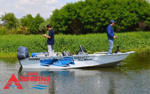 Lancha Marajó Fish Master 17+motor 100hp Mercury Inscr Estad