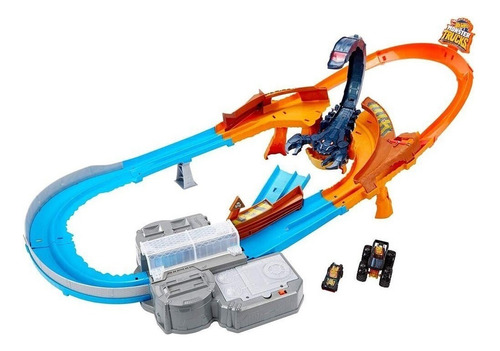 Set Hot Wheels Monster Trucks Scorpion Escape Gnb05 Color Coloreado