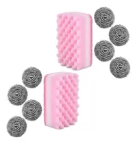 Comprar Set X7 Esponjas Kit Limpieza Antiadherente + Virulana Acero