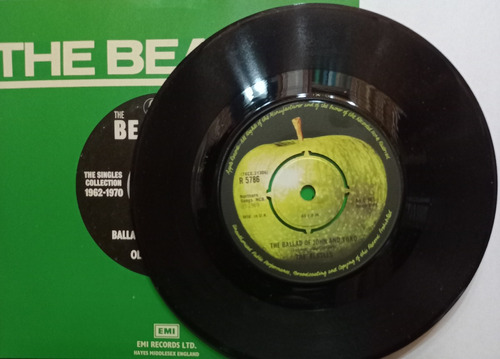 The Beatles Ballad Of John & Yoko Vinyl 45 Inglés Con Regalo