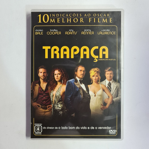 Dvd - Trapaça - Christian Bale - (original Colecionador)