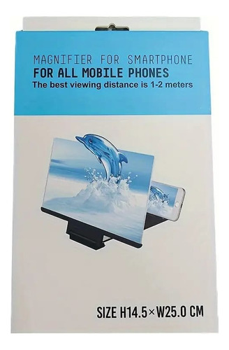 Amplificador Proyector Video Pantalla Celular 3d 2pz