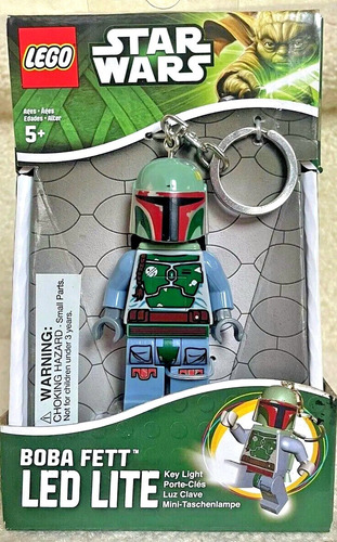 Boba Fett Lego Llavero Lampara Ledlite Star Wars Mandalorian (Usado)